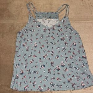 Juniors’ So Floral Tank Top